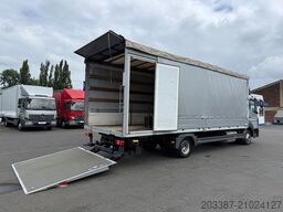 MERCEDES-BENZ Atego 818 / Edscha-Dach / Klima / LBW / R-Kamera