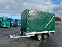 HUMBAUR HT20.26.16/ Tandemhänger 2.000kg/ Planenaufbau