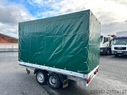 HUMBAUR HT20.26.16/ Tandemhänger 2.000kg/ Planenaufbau