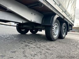 HUMBAUR HT20.26.16/ Tandemhänger 2.000kg/ Planenaufbau