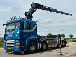 MAN TGA 35.440 8x2 HIAB 37TM!!RADIO REMOTE/CONTAINE...