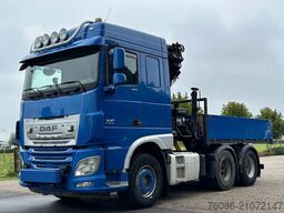 DAF XF 460 6x4!! HIAB 24TM CRANE/KRAN/TREKKER/BAKWA...