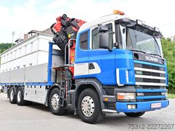 Scania 124.420  Kran 2008 Palfinger PK44002 + Jib 24m