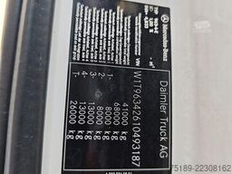 Mercedes-Benz Actros 4163 8x4/10x4 Titan Andockachse 180 Ton ...