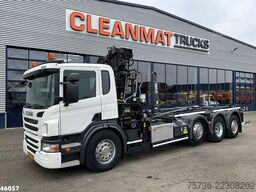 Scania P 360 8x2 Hiab 21 Tonmeter laadkraan