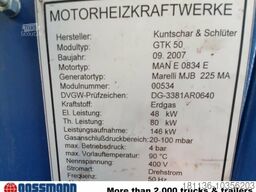 Kuntschar & Schlüter GTK 50 Blockheizkraftwerk