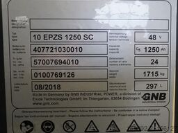 GNB 48 Volt 10 PzS 1250 Ah