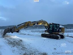 CAT 316EL w/ overhauled tiltrotor, digging and sanding