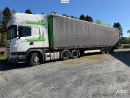 Scania R480 6x2 truck with a 3-axle Krone Profi Liner Nor