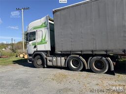 Scania R480 6x2 truck with a 3-axle Krone Profi Liner Nor