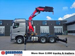 Mercedes-Benz Arocs 2653 6x4, Kran HMF 4020, Funk, Retarder