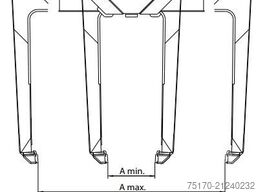 Kinshofer Palettenzange / Zange KM 332 V - 1100 / NEU lagern