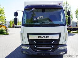 DAF LF 12.210 18-pallet container with tail