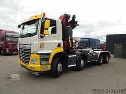 DAF CF 480 + FASSI 16T/M + 20T HOOK + 8X4 + REMOTE