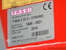 DAF CF 480 + FASSI 16T/M + 20T HOOK + 8X4 + REMOTE