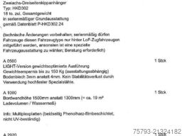 Kröger 18to 560er bereift 3 Schieber Interne Nr. 40769