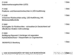 Kröger 18to 560er bereift 3 Schieber Interne Nr. 40769