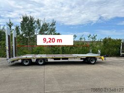 Möslein T 3-9,20 F  3 Achs Tieflader mit gerader Ladefläche 9 m, Neufahrzeug