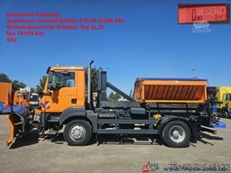 MAN TGM 15.250 4x4 Winterdienst Streuer & Schild