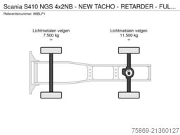 Scania S410 NGS 4x2NB - NEW TACHO - RETARDER - FULL AI...
