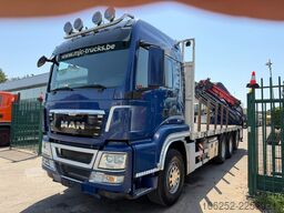 MAN TGS 35.480 8X4 PRITSCHE + KRAN (29m!)  FASSI F3...