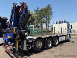 MAN TGS 35.480 8X4 PRITSCHE + KRAN (29m!)  FASSI F3...