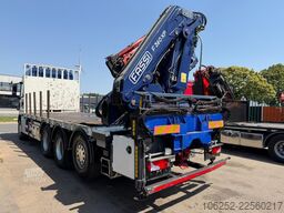 MAN TGS 35.480 8X4 PRITSCHE + KRAN (29m!)  FASSI F3...