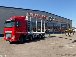 DAF FAD XF 530 8x4 Holzkran