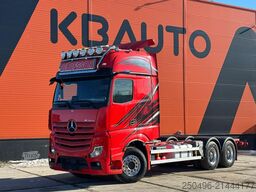 Mercedes-Benz Actros 2863 6x4 GIGASPACE / HYDRAULICS / CHASSI...