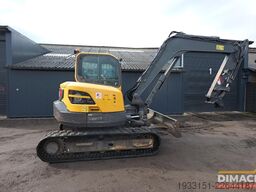 Volvo ECR88 Monogiek - airco - draaisorteer hamer lei...