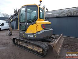 Volvo ECR88 Monogiek - airco - draaisorteer hamer lei...