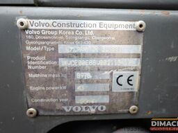 Volvo ECR88 Monogiek - airco - draaisorteer hamer lei...