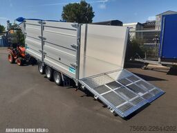 TwinTrailer TT 35-40 | Bordwandaufsatz | Flachplane