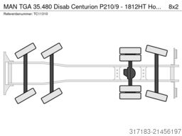 MAN TGA 35.480 Disab Centurion P210/9 - 1812HT Hoog...