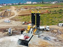 FABO mobile concrete mixing plants 100 m³/h