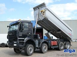 IVECO AD 410TW 8x8, Allrad, Stahl, Meiller, 19m³, AC