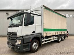 MERCEDES-BENZ Actros 2542 6x2 Lenk*HIAB 158 D-3 Kran*Funk*HU27