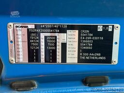 SCANIA R500 NGS EURO 6 RETARDER FULL AIR 4-POINTS AIRSU