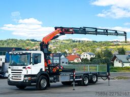 SCANIA P 420* PLATFORM 6,80m * PK 29002+FUNK * TOP