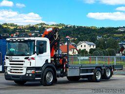 SCANIA P 420* PLATFORM 6,80m * PK 29002+FUNK * TOP
