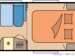 Hobby De Luxe 460 SFf Auflastung 1.500kg