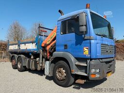MAN TGA 26.310 mit Kran Palfinger PK16502 / 6 x auss