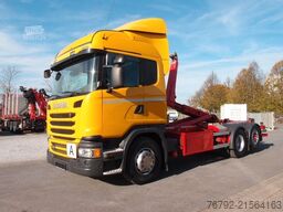 Φορτηγό γερανός roll-off SCANIA G 410 LB6x2 Meiller-Abroller/Highline/Ret/Lenkac