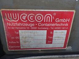 WECON WPR 782 SG BDF-Wechselpritsche 7,7m/Schiebeverde