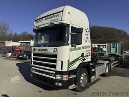 SCANIA R 144 V8 530 Retarder Voll Luft Alu Felgen Hydra