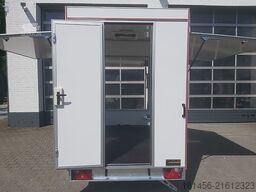 TRAILERSHOP 3 Klappen Multi Event Trailer Hecktür 230 V lager