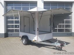 TRAILERSHOP 3 Klappen Multi Event Trailer Hecktür 230 V lager