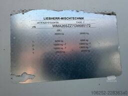MAN TGS 26.440 6X4 LIEBHERR MIXER HTM 604 - 6m³ - W...