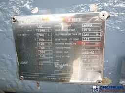 L.A.G. Fuel tank alu 44.4 m3 / 6 comp + pump