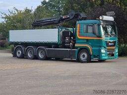 MAN TGS 35.500 8x4 KRAAN/CONTAINER/KIPPER!! AFSTAND...